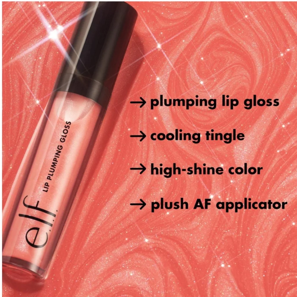 ELF Lip Plumping Gloss Shade: Chocolate Glaze 🤎✨ 🆕